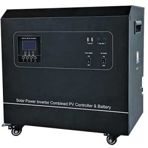 ACDC 1.5KW PURE SINE WAVE BACK-UP KIT C/W 1536WH LITH. BATT